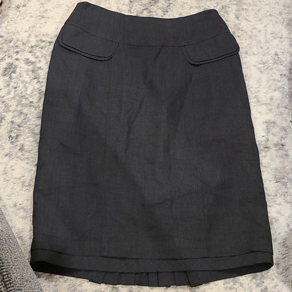 Nanette Lepore Heather Gray skirt - Picture 2 of 6